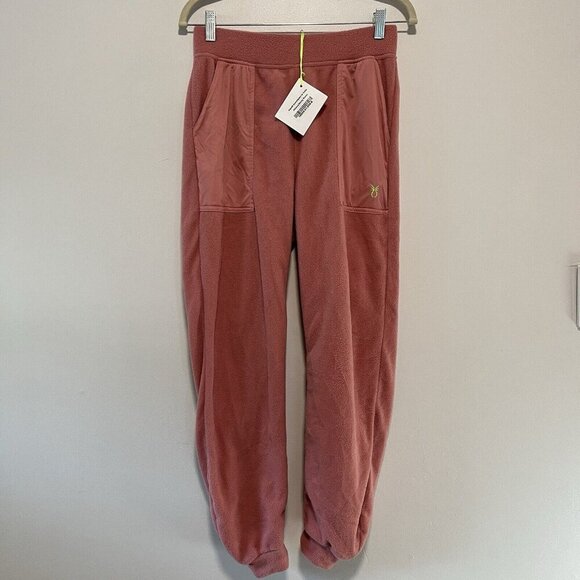 Dudley Stephens NWT Squall Sweatpant in Vello Fleece in Dusty Rose Pink Small - Picture 4 of 10